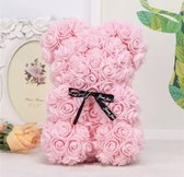 Rose - Teddybeer - 25cm - Verjaardag - Bloemen beer - Verassing - Cadeautje - valentijn