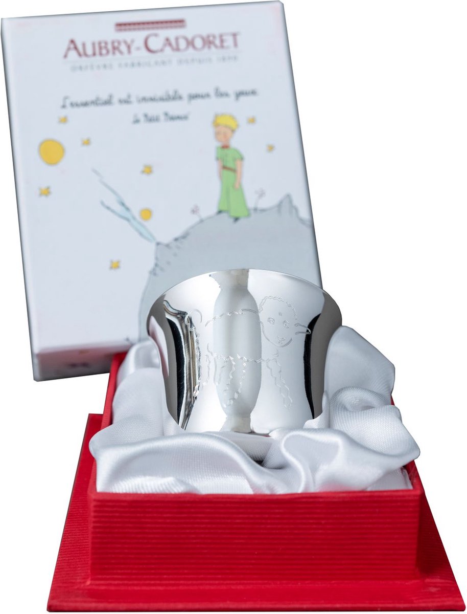 Goedkoopste Le Petit Prince Eierdopje 'Mouton' - verzilverd metaal - Ø 4.5 cm H 4 cm