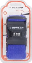 Sangle de bagage Dunlop bleu 200 x 5 cm - Sangle de valise - Sangle de valise - Sangle de bagage