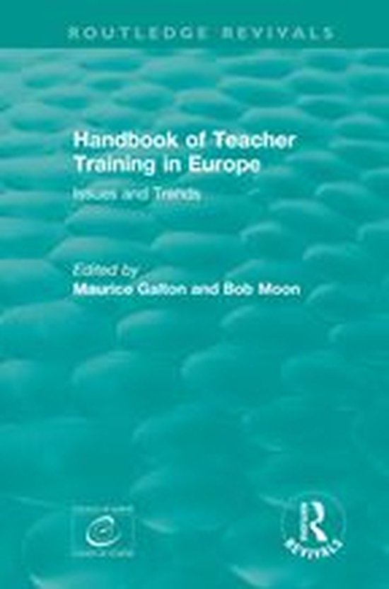 Routledge Revivals - Handbook of Teacher Training in Europe  ... - cover