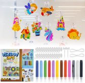 BOTC Knutselpakket voor kinderen - DIY Window Cling Art Kit-Hobby Kit - ​knutselen meisjes