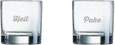Gegraveerde wiskeyglas 38cl heit+pake