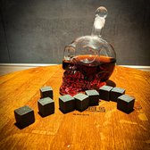 Whiskey Skull bottle karaf  1000ml + ice cubes