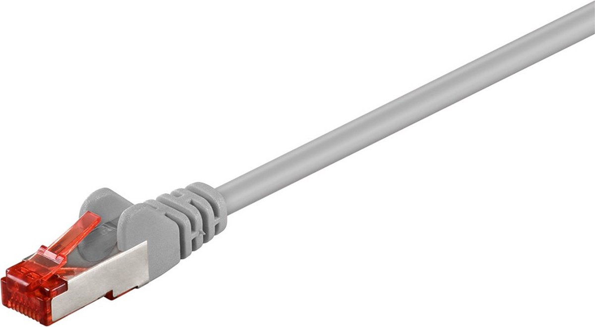 Wentronic 93570 - Cat 6 UTP-kabel - RJ45 - 2 m - Grijs