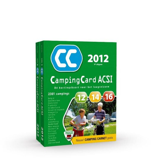 Cover van het boek 'CampingCard ACSI 2012'