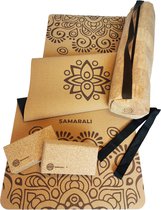 Samarali Sunlight Yoga Cadeaupakket - yogamat /2 blokken /yogatas / draagriem / milieuvriendelijk