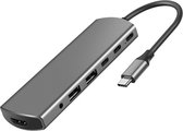 USB C Hub 7 Poorten – Usb-c Kabel Adapter Laptop HDMI Docking Station