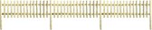 Decoways - Hek 5,1 m 130 cm 5/7 cm geïmpregneerd grenenhout