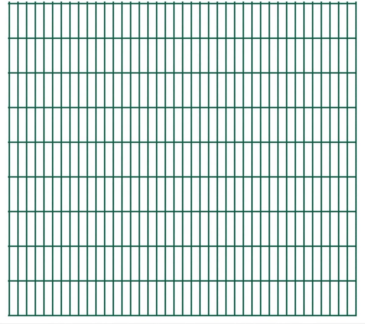 Decoways - Dubbelstaafmat 2,008x1,83 m groen