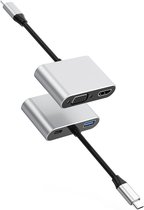 USB C Hub 4 Poorten – Usb-c Kabel Adapter Laptop HDMI Docking Station