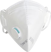 Masque anti-poussière Climax FFP2 avec valve de purge - 12 pièces - Certifié CE - Fabriqué en Europe