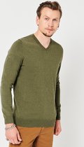 Superdry Heren Trui Vintage trui van een mix van biologisch katoen en kasjmier