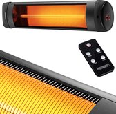 Monza infrarood terrasverwarmer - 2500W - met timer en afstandsbediening