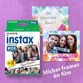 Instant Celebration - WIDE - instant foto stickerframe & film - aquarel