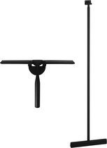 Saqu Essential glas- en vloerwisserset Mat zwart