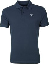 Barbour - Poloshirt Deep Blue - Regular-fit - Heren Poloshirt Maat XXL