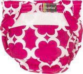 Kushies - Luier - Wasbare luiers - All-in-one - Roze / Fuchsia - 10 t/m 20 kg