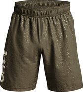 Under Armour UA Woven Emboss Shorts Heren Sportbroek - Maat M