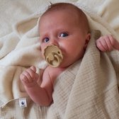 Swaddle - Hydrofiel - Taupe - 75x75cm