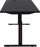 JBK Gaming Desk Royal - Zwart - 140x80cm - RGB