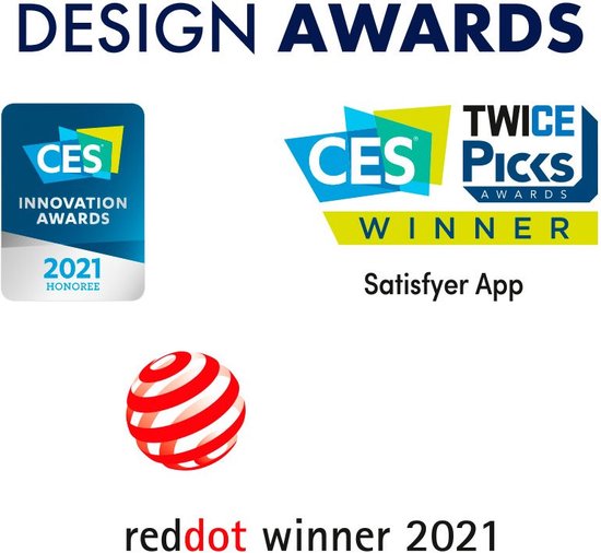 Satisfyer 'Mighty One', 9 cm, met app