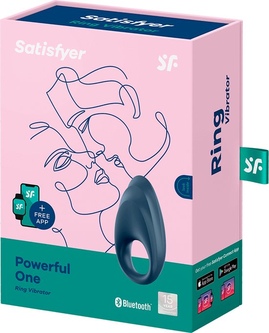 Satisfyer 'Mighty One', 9 cm, met app