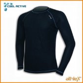 Athlex Cool Active Shirt Lange mouw XL Zwart