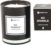 Housevitamin - Geurkaars - Go Sparkle - Home de Cologne - Huisparfum - Met Cadeauverpakking - 250 gram