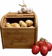 Chefs Cuisine Aardappelbak - aardappelbak met deksel - voorraadbak met deksel - voorraadpotten - Voor een kwaliteitsvolle opslag tot 20l