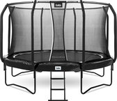 Salta First Class - Trampoline met veiligheidsnet en ladder - ø 366 cm - Zwart