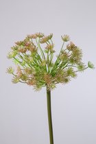 Kunstbloem - Queen Ann - topkwaliteit decoratie - 2 stuks - zijden bloem - Roze - 83 cm hoog