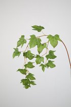 Kunsttak - ivy blad - topkwaliteit decoratie - 2 stuks - decoratie plant - Groen - 90 cm hoog