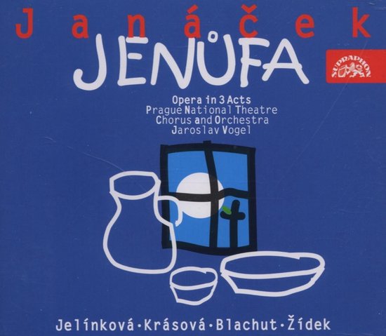 Jaroslav Vogel, Prague National Theatre Chorus And Orchestra - Janácek: Jenufa (2 CD) (Remastered)