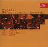 Laurène Durantel, Kathryn Stott, Skampa Quartet - Dvorák: String Quintet & Piano Quintet (CD)
