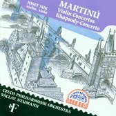Josef Suk, Czech Philharmonic Orchestra, Václav Neumann - Martinu: Violinkonzerte/Rhapsody-Con. (CD)