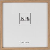 J-Line Fotokader Basic Hout Naturel Large Set van 3 stuks