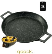 CF Cooking© | XL Paella pan | Ø36cm | Alle warmtebronnen | Marble Coating | Inductie