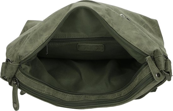 Enrico Benetti Ardèche Schoudertas Dames Olijf Groen – Exclusief bij Bol.com