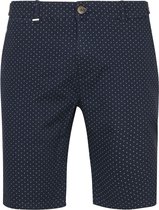 Blue Industry - Short M7 Donkerblauw - Modern-fit - Broek Heren maat 36