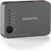 Marmitek HDMI Splitter 4K - Split 312 UHD - HDMI Splitter 1 in 2 uit - HDMI Splitter 2 poorts - EDID