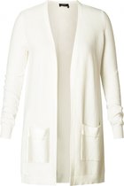 YESTA Hailya Vest - Ecru - maat 5(58/60)