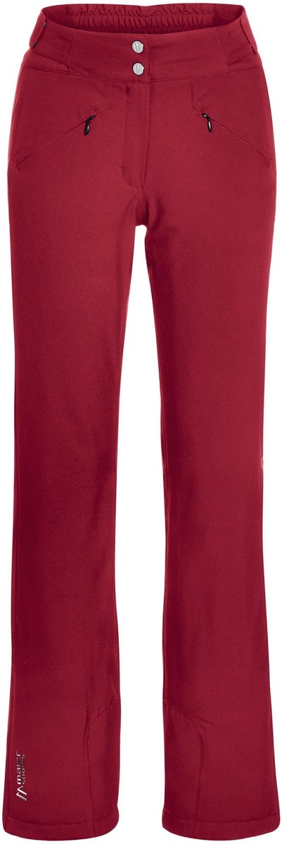 Maier Sports Dames Allissia Slim Skibroek Rood