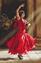 Flamenco Aida Leti Stitch Borduurpakket L8023