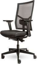 Workliving Zuidas Mesh Black Edition - Bureaustoel Ergonomisch Design (N)EN 1335