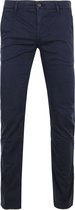 Hugo Boss - Chino Schino Slim Donkerblauw - Slim-fit - Chino Heren maat W 36 - L 34