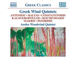 Aeolos Woodwind Quintet - Greek Wind Quintets (CD)