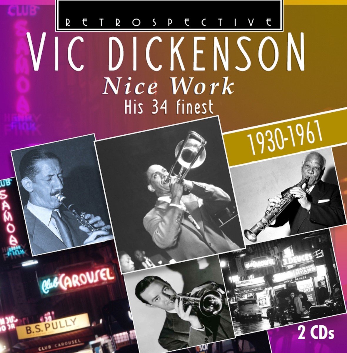 Vic Dickenson - Nice Work - His 34 Finest (1930-1961) (2 CD)