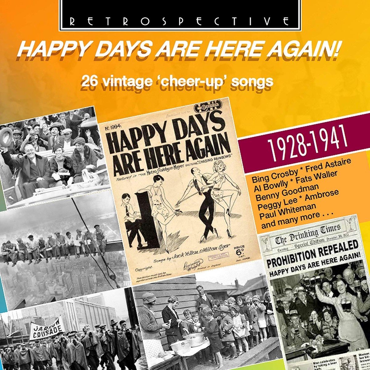 Various Artists - Happy Days Are Here Again! (CD)