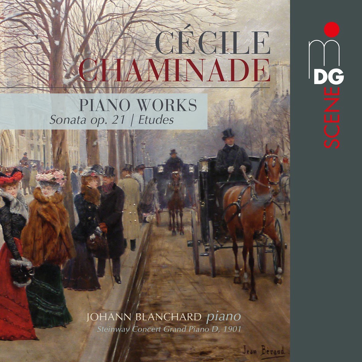 Johann Blanchard - Chaminade: Sonata And Études (SACD)
