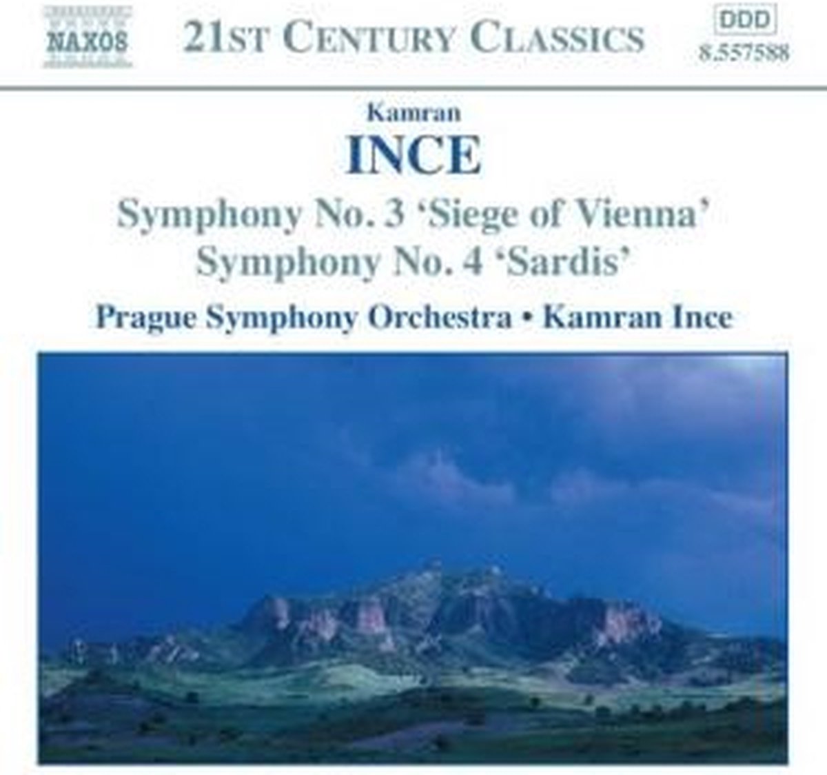 Prague Symphony Orchestra, Kamran Ince - Ince: Symphony Nos.3 & 4 (CD)